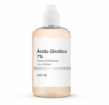 Tónico Exfoliante con Ácido Glicólico 7% – 240 ml