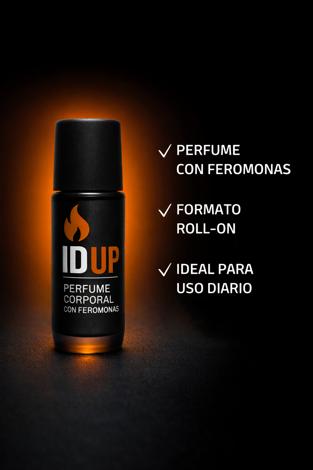 Perfume Roll-On con Feromonas para Hombre – 10 ml